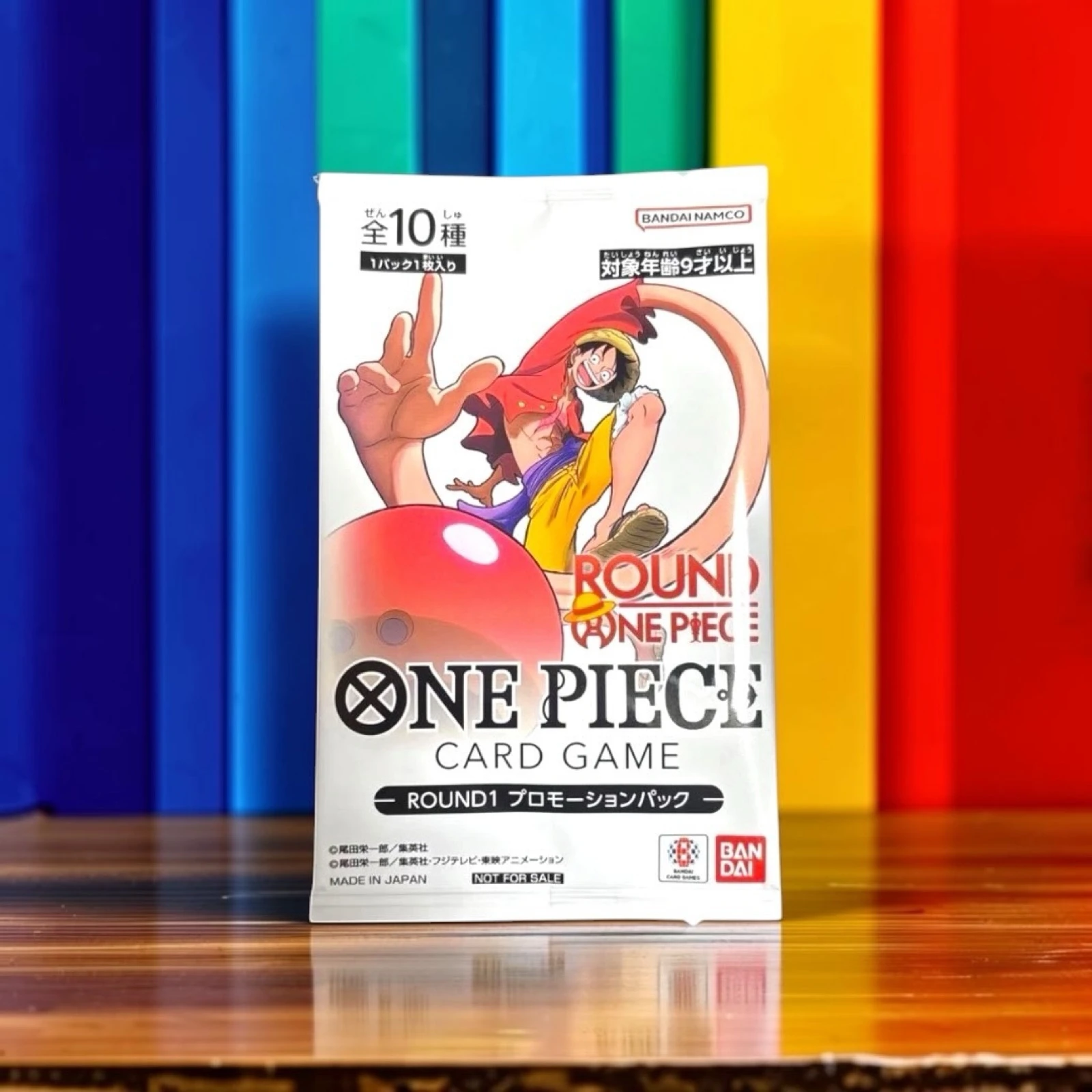 One Piece Round 1 Promo Booster Pack Sealed Japanese Edition